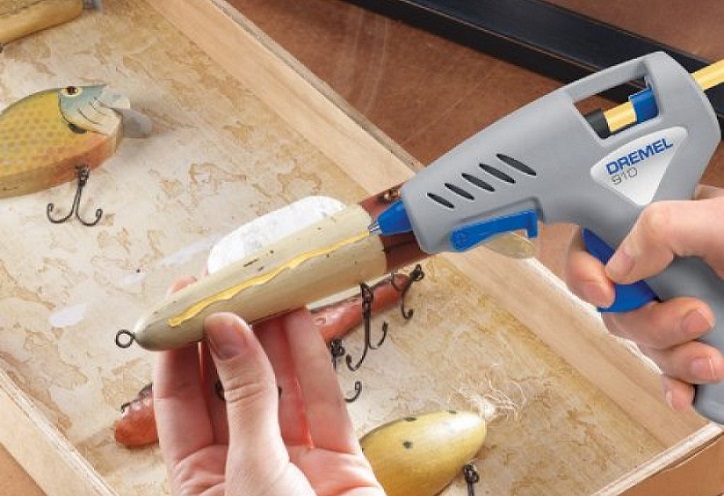 Pistolet à Colle Chaud,Pistolet de colle chaude pistolet de fusion de température,pour Bricolage Réparations DIY,EU Plug 