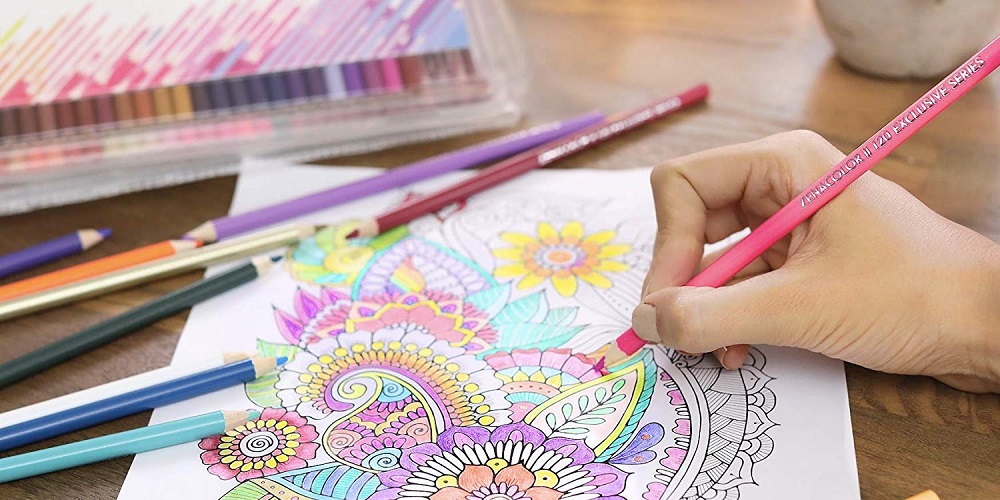 Idéal de Coloriage pour Artistes Kit de Croquis Crayons Ensemble Enfants Adulte 72 Crayons Aquarellables avec Système Anti-Casse ShinePick Crayon de Couleurs Professionnel 